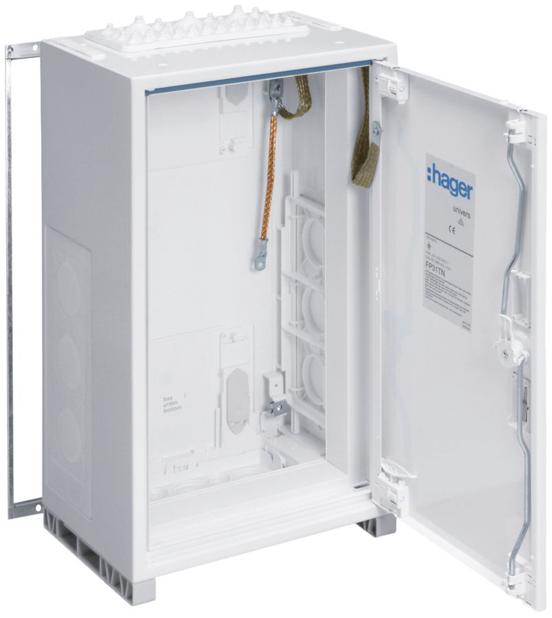 Armoire murale univers quickset avec porte IP44 CP I 550×800×205mm