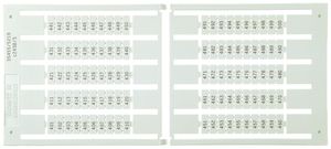 Bezeichnungsschildchen 5×5mm 10×11…20, 5 Kart. zu 100