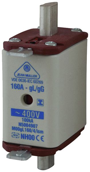 Fusibile HPC DIN-00 400V/125A gL/gG manopola isol.