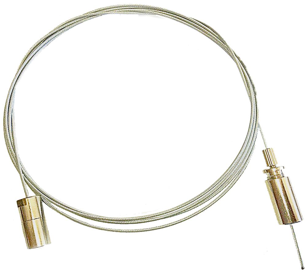 Décroche de câble métallique L=2m Ø1.6mm 18kg