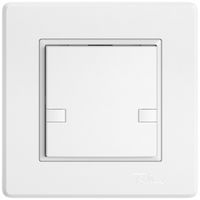 UP-KNX-Taster RGB EDIZIO.liv SNAPFIX® Temperaturfüh.o.LED 1×Taste 2-Tbed.ws