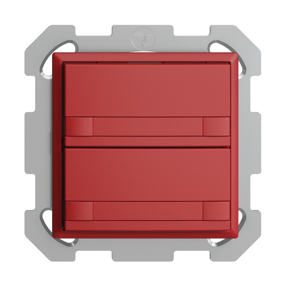 Poussoir KNX RGB ENC EDUE, 250mW, s.LED, papier, 2×poussoir, C.2×T., ber