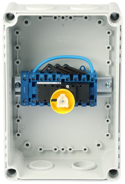AP-Netzumschalter K&N KG32.T904.STMA 32A 600V 4P 190×280×130mm "1-0-2"
