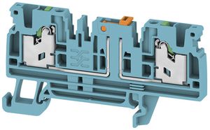 Messtrenn-Reihenklemme WM SDT 2C 0.5…2.5mm² 20A/500V Snap-in TH35 bl