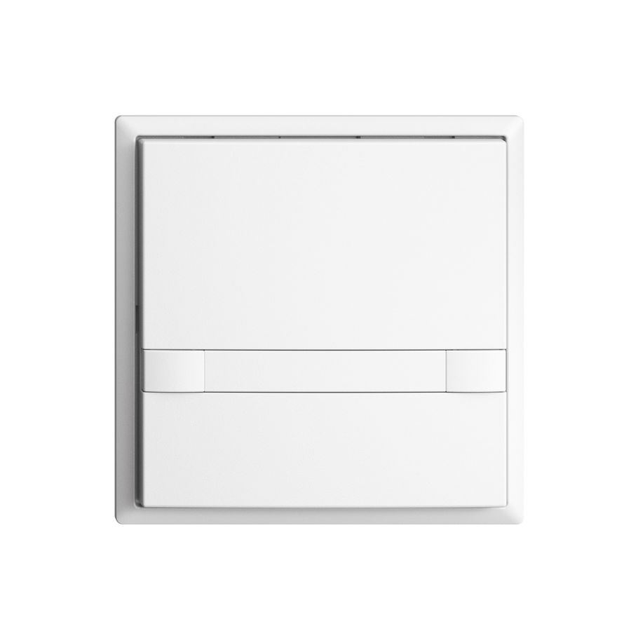 Poussoir univ. ENC 1×2t EDIZIOdue blanc, avec papier, sans LED