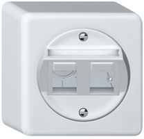 AP-Montageset origin schräg 2×Kestone 88×88mm weiss