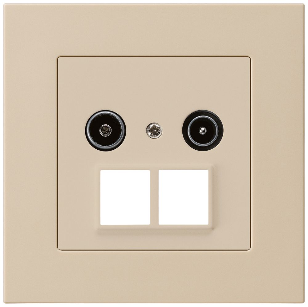 UP-Antennendose R/TV HMS kallysto.pro 14dB beige