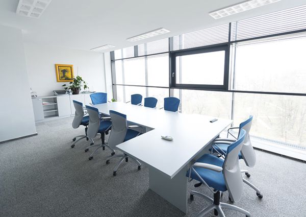 EB-LED-Deckenleuchte Sylvania Quadro 36W 4450lm 830 IP40 DIM 595×595mm weiss