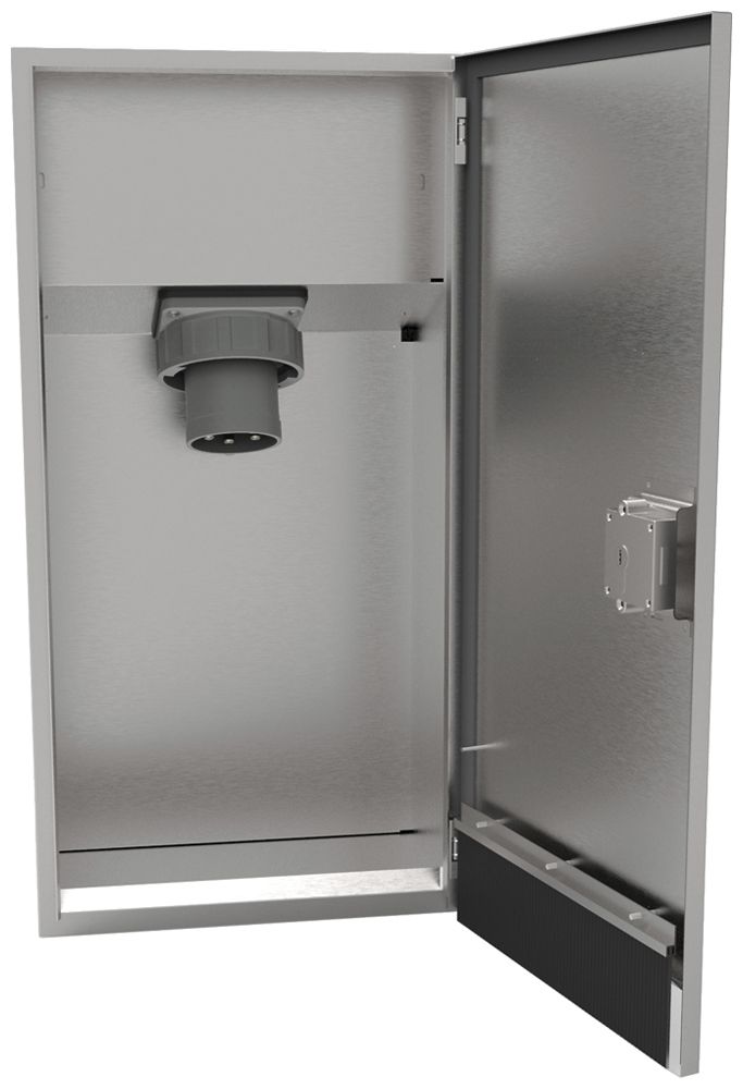 Alimentation de secours AP Bals s.commutateur 125A 5P 50V 1h IP67 700×350×350mm