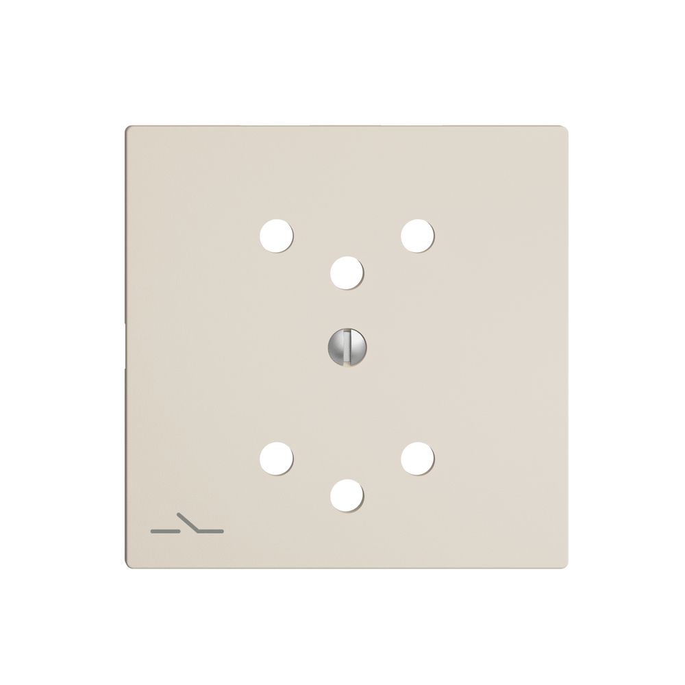 Frontplatte EDIZIOdue 2×T12 1×S crema