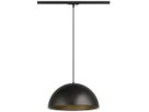 Pendelleuchte SLV FORCHINI M 40 AD1PH sz E27 1×40W DIM Ø400mm schwarz/gold