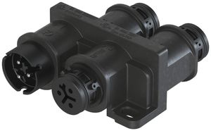 Verteilerblock Wieland RST08i3VL3P1HF V SW schwarz