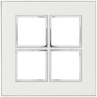 UP-Kopfzeile Legrand Arteor 2×2, mirror white