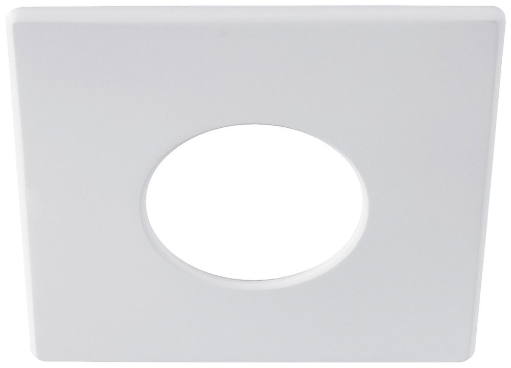 Abdeckring SLV UNIVERSAL IP65 Kunststoff 88×88×3.5mm weiss
