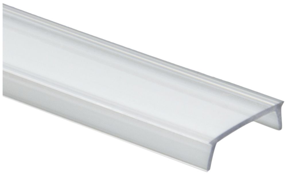 Cache DOTLUX type B pour profilés aluminium clair 2m