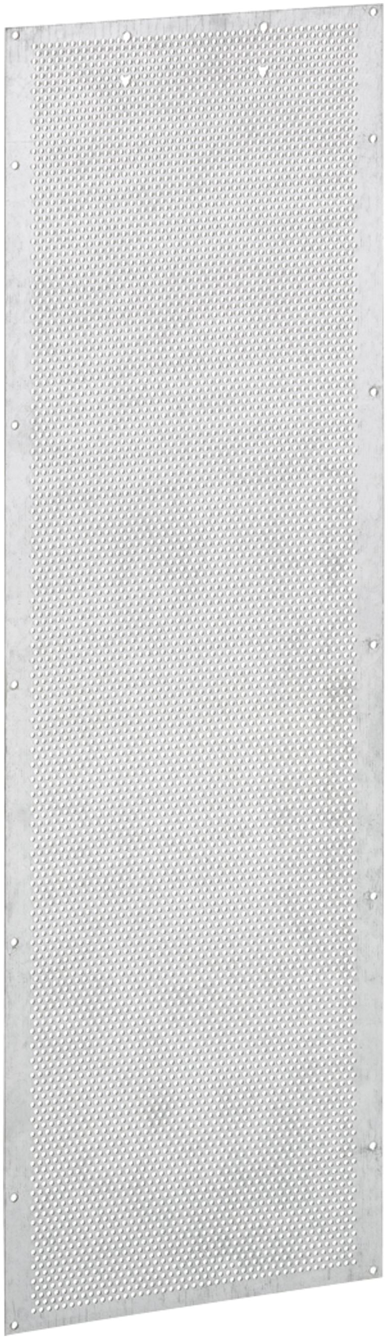 Plaque de montage Hager univers N 760×248mm poinçonnage acier inoxydable