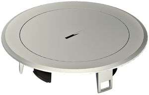 Deckel Hager für BSR02 Metall Silber