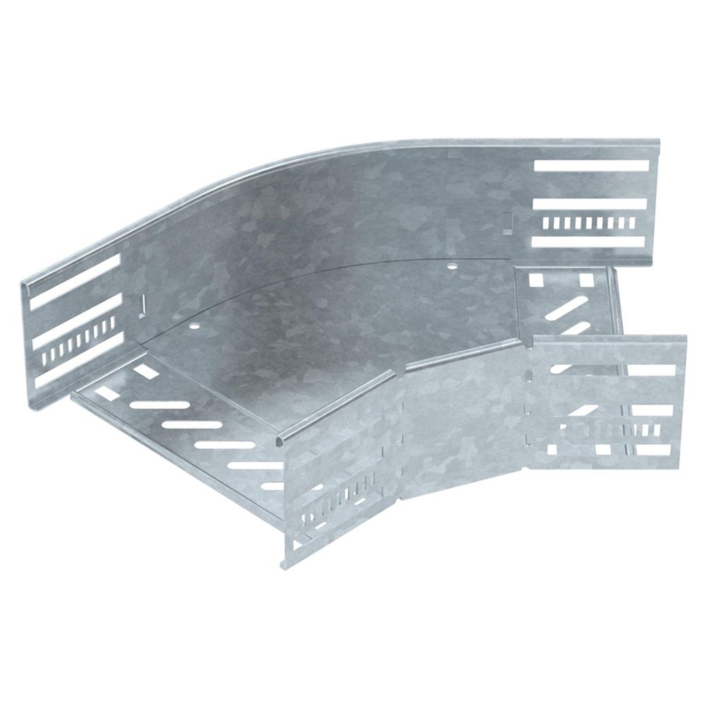 Coude BET RB 45° 85×200mm acier galvanisé à chaud