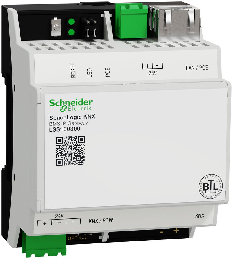 REG-KNX-Router Schneider Electric SpaceLogic BMS IP Gateway