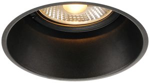 Plafoniera INS SLV HORN-T, GU10 50W IP20 nero opaco