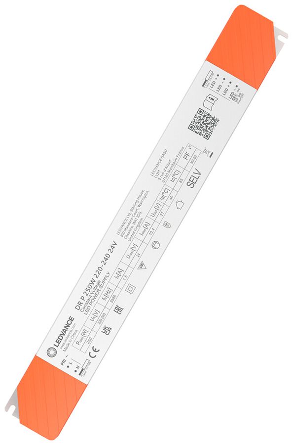 Alimentation LED LEDVANCE 250W OUT:24V 0…8330mA 346×45×32mm