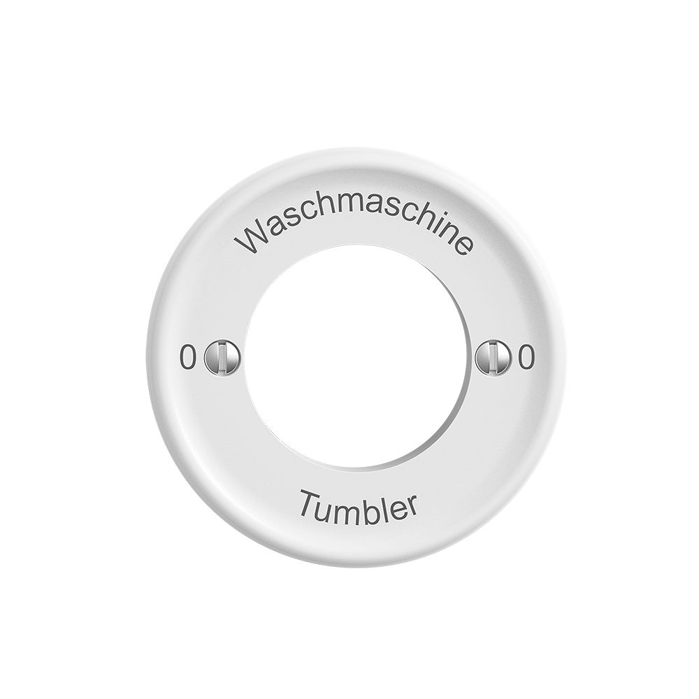 Kit front.0-Waschmaschine-0-Tumbler STANDARDdue, blanc