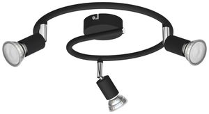 Spot Philips Limbali GU10 3×50W 293×130mm noir