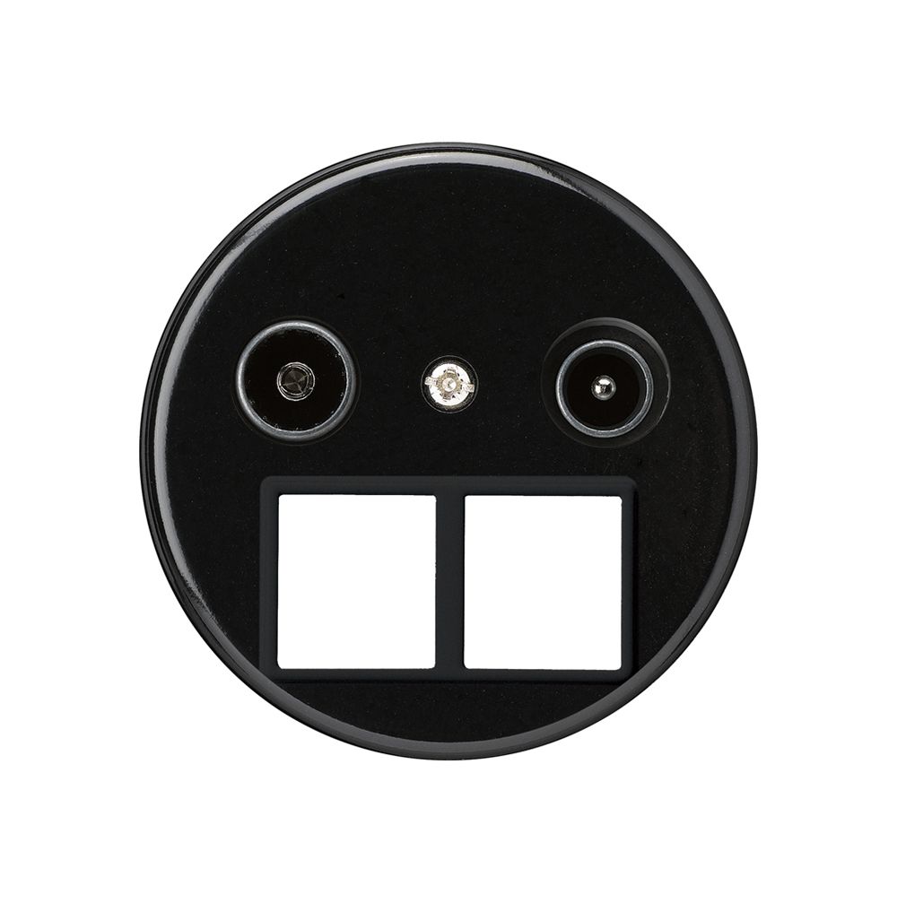 UP-Antennendose TV-R HMS basico A 14dB schwarz