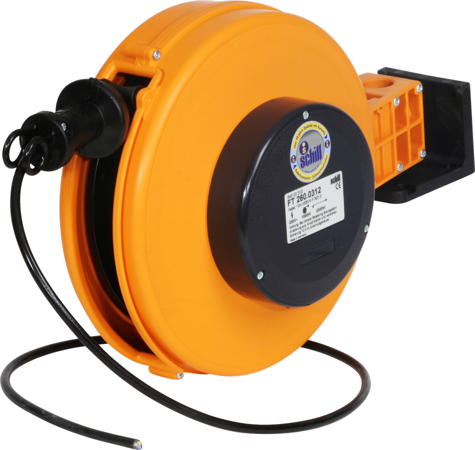 Kabelaufroller automatik 12m 3×1mm², FT 260.0312