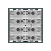 Pulsante KNX KAL p.8×tasti 8×punti azionamento LED antracite