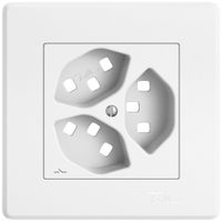 UP-Montageset EDIZIO.liv SNAPFIX® für 3×T23 getrennt ws