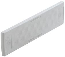 Plaque passe-câbles WM CABTITE EP A 24/14 142×44×12mm TPE gris