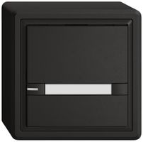 AP-Universaltaster EDIZIO.liv UNI SNAPFIX® 12…48V m.LED blau 1× 2-Tbed.Pap.sz