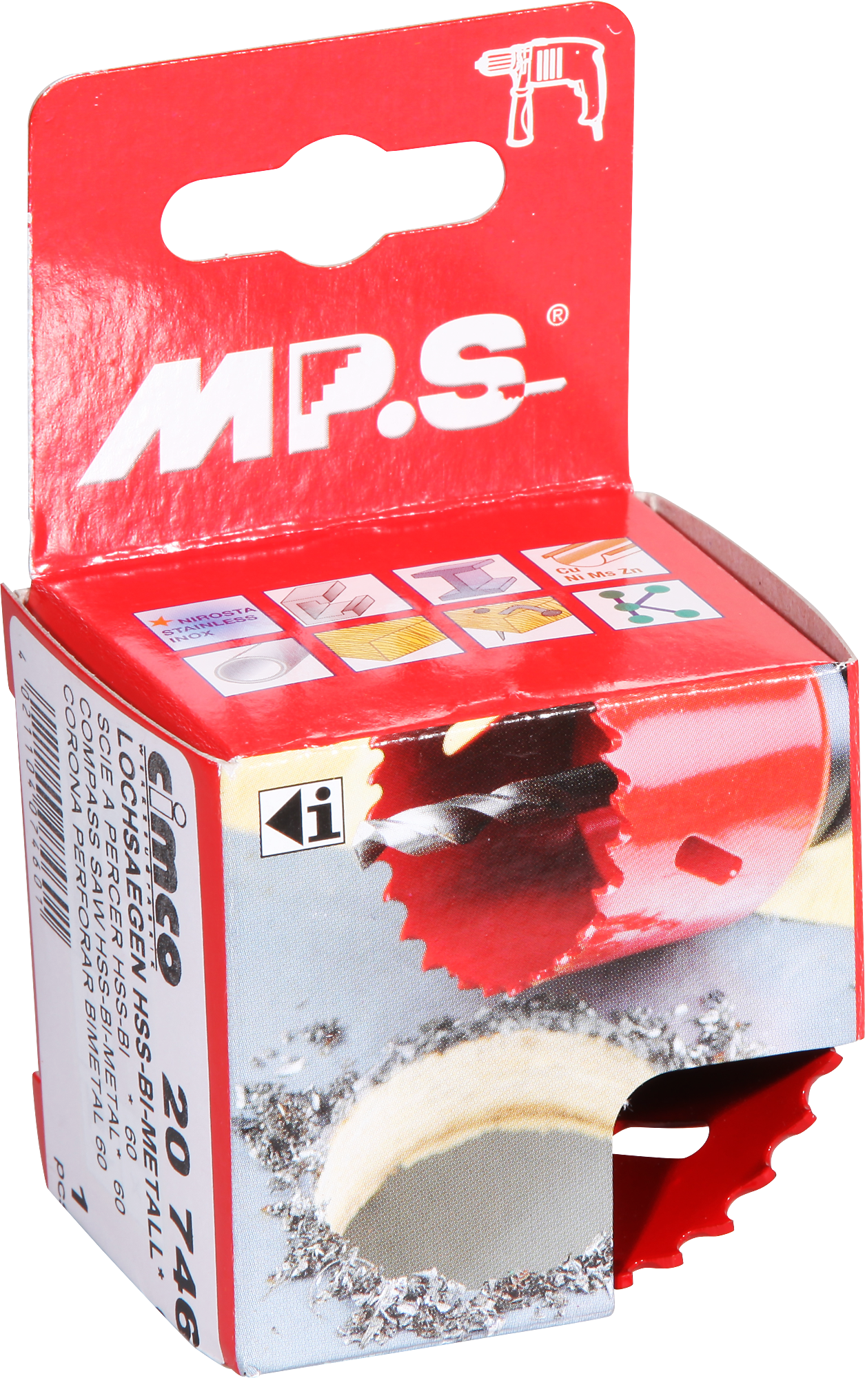 Scie cloche HSS Ø60,3mm Marvel Marvel