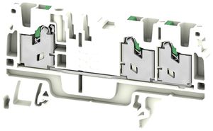 Durchgangs-Reihenklemme WM S3C 2.5mm² 24A 800V Feder 3×1 TH35 ws