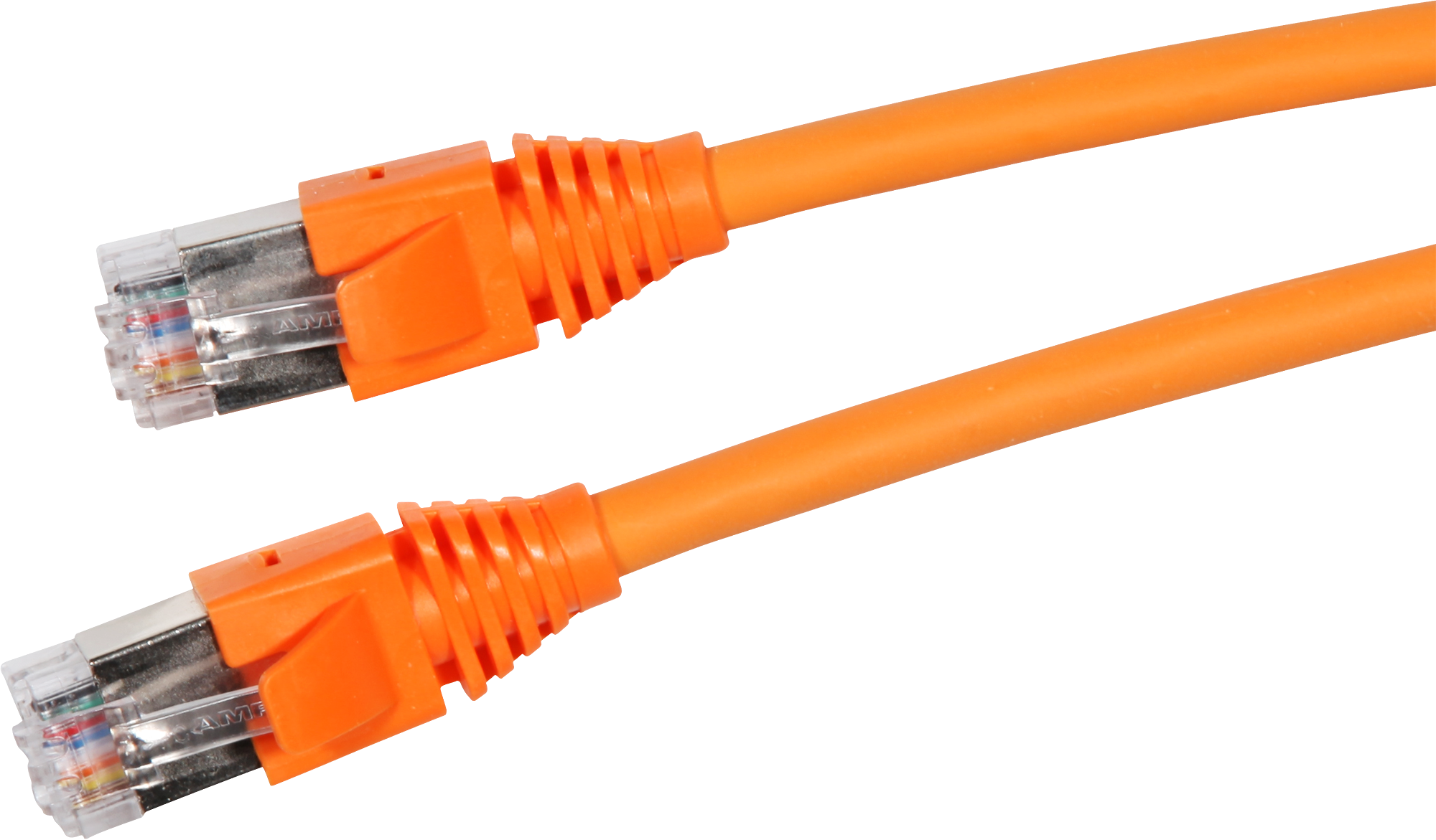 Câble patch S/FTP RJ45 1m orange