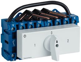 REG-Netzumschalter K&N KG64B.T904.VE2, 63A/690V 4P B=132mm "1-0-2"