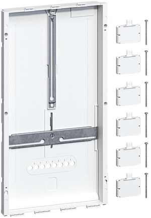 Piastra per contatore Hager univers N per 1 contatore 250×450mm