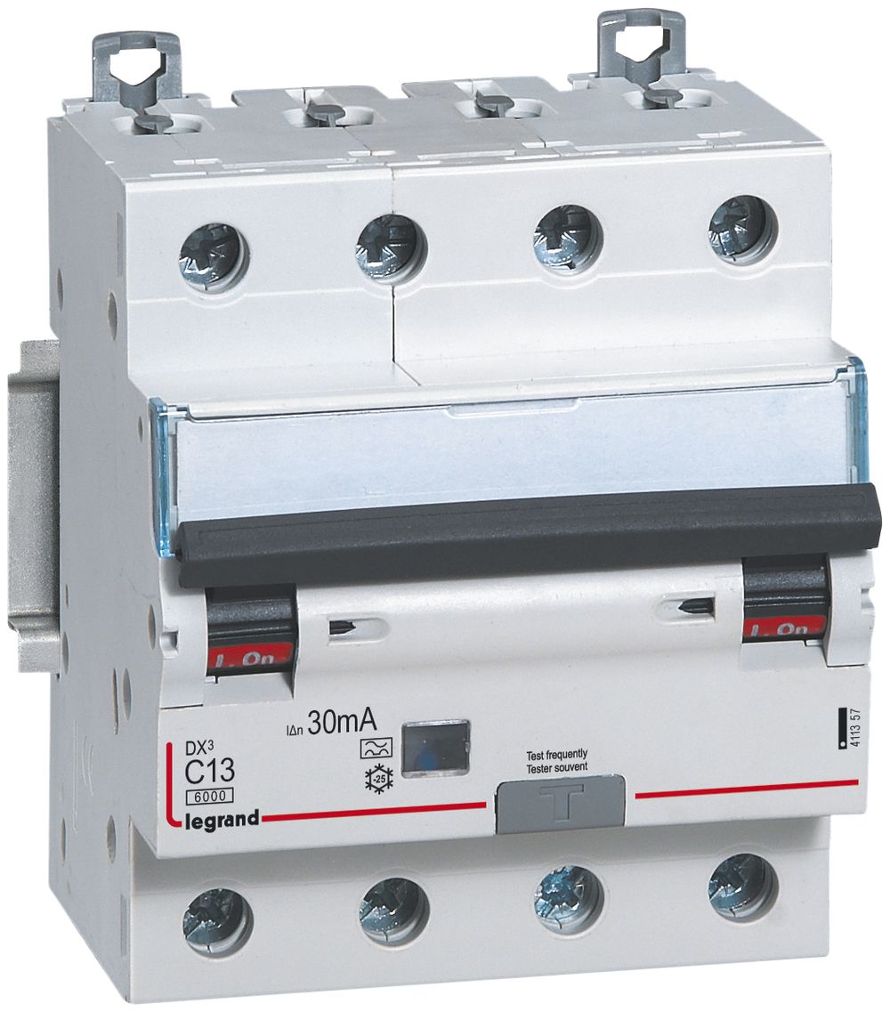 Disgiuntore differenziale Legrand C 4P 32A 6000A 30mA tipo A
