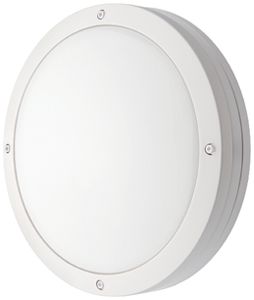Lampada apparente SG Evje E27 2×33W IP65 diretto/indiretto Ø320 bianco