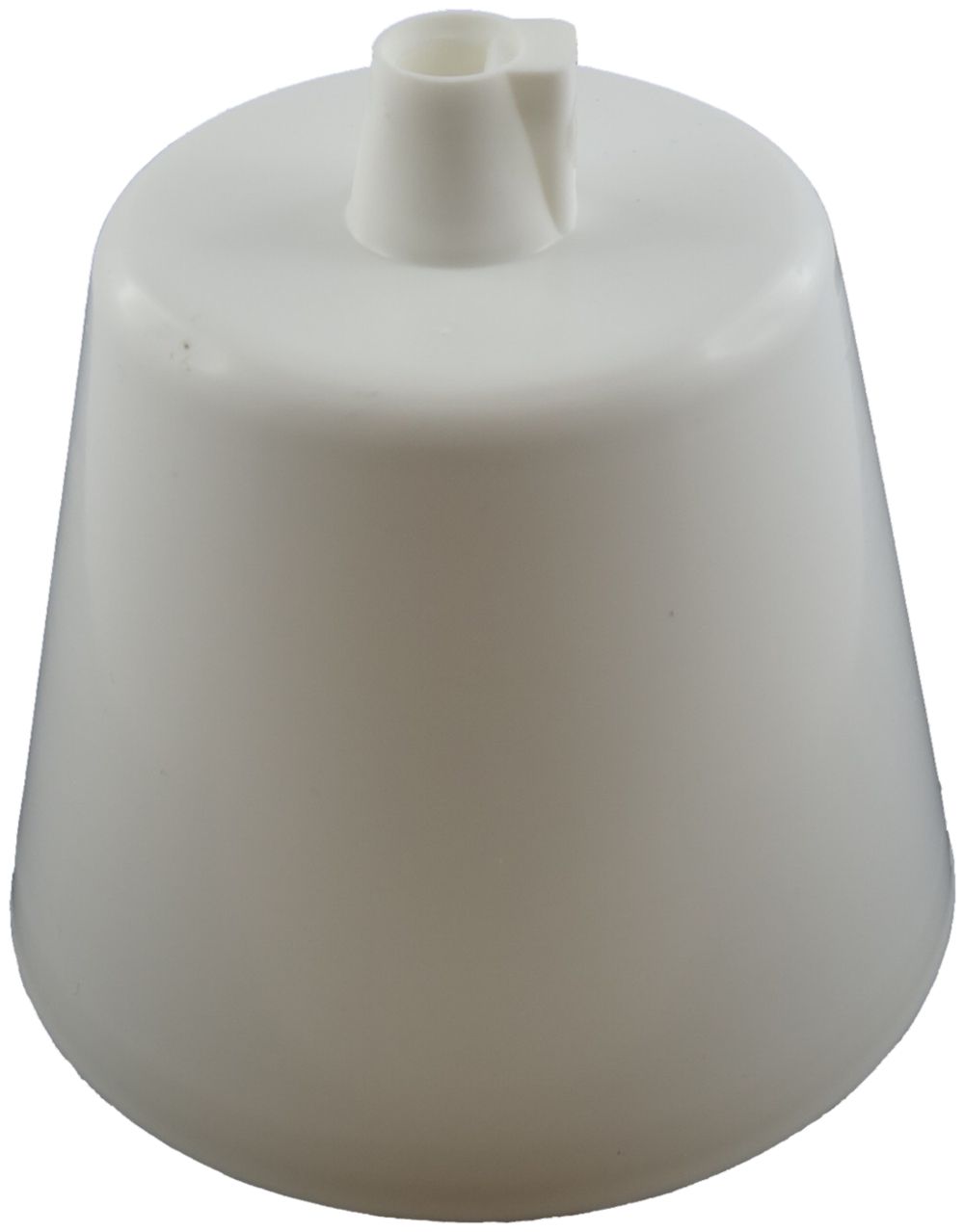 Baldachin Elektrogros Kunststoff konisch Ø92×85mm, weiss