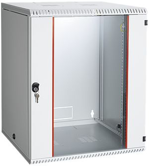 Armoire murale 19" R&M 21UH, porte vitrée, 600×997×600mm, tôle d'acier gr