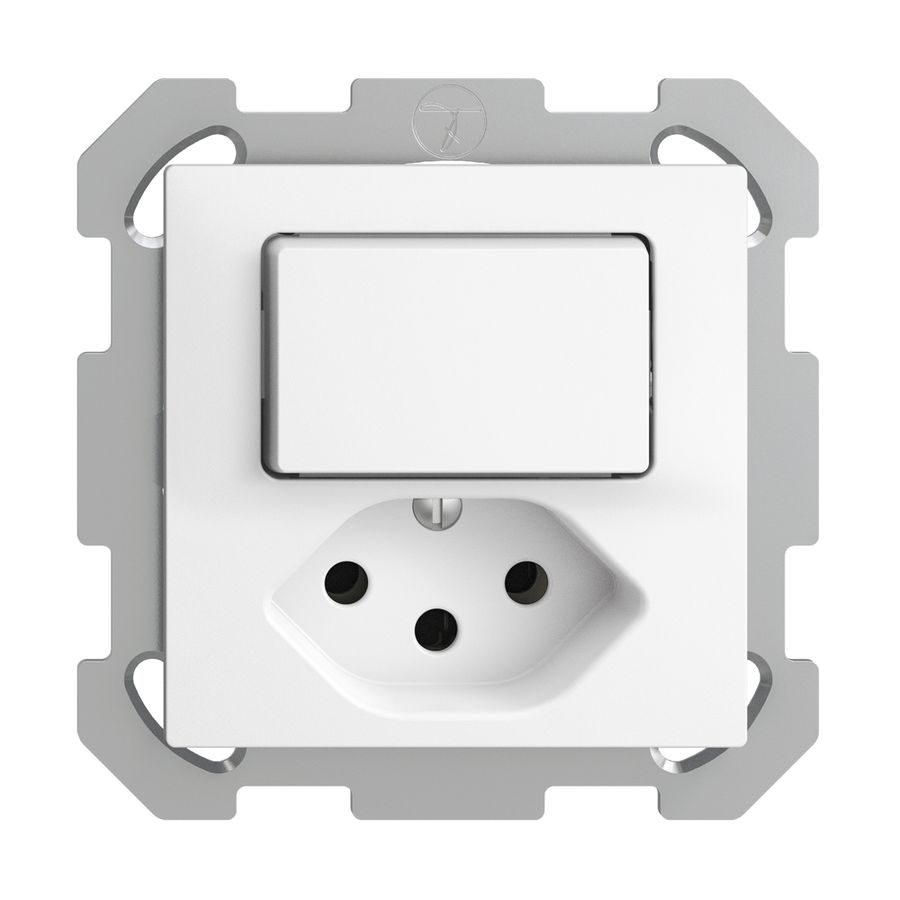 UP-Kombination A-R/1P+T13 EDIZIOdue weiss mit Shutter