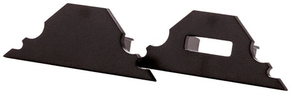 Endkappe SG StripLine 16×42×12mm Kunststoff schwarz 2 Stk