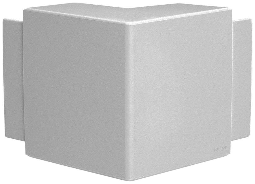 Angolo esterno Hager tehalit.FB 130×60mm grigio IP30