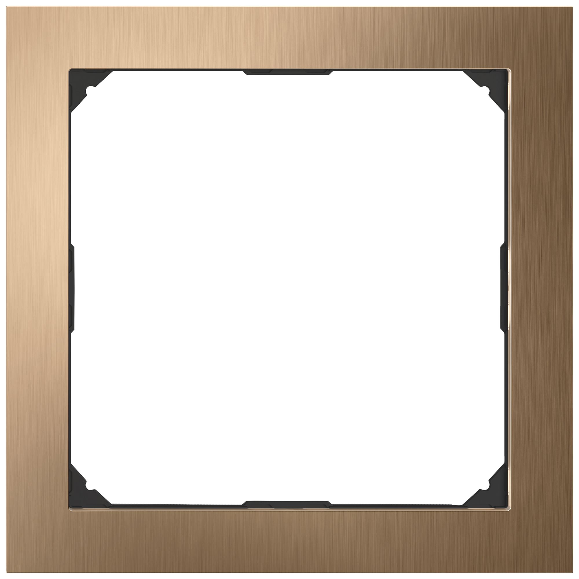 UP-Abdeckrahmen EDIZIO.liv prestige SNAPFIX® f.Video 154×154mm Me-champ