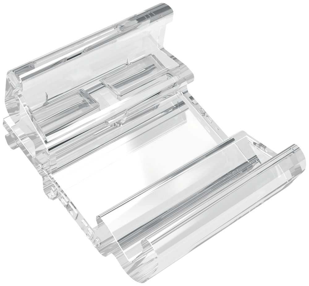 Gruppenschildträger WAGO 10.4×7mm, transparent