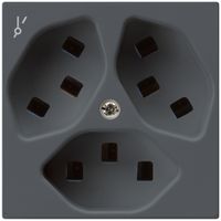 Presa Hager kallysto 3×T23 1×S A antracite