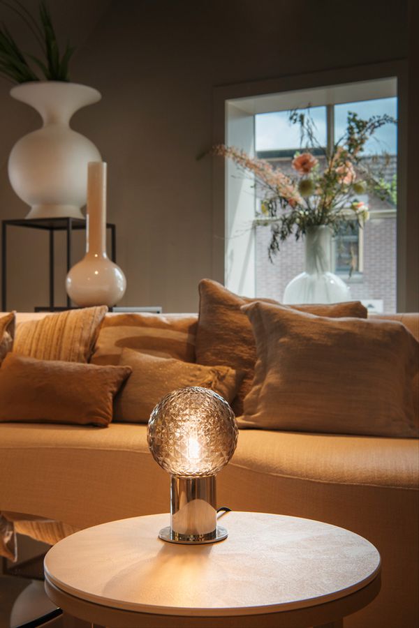 Lampada da tavolo SLV VARYT E14 1×0…6W cromo