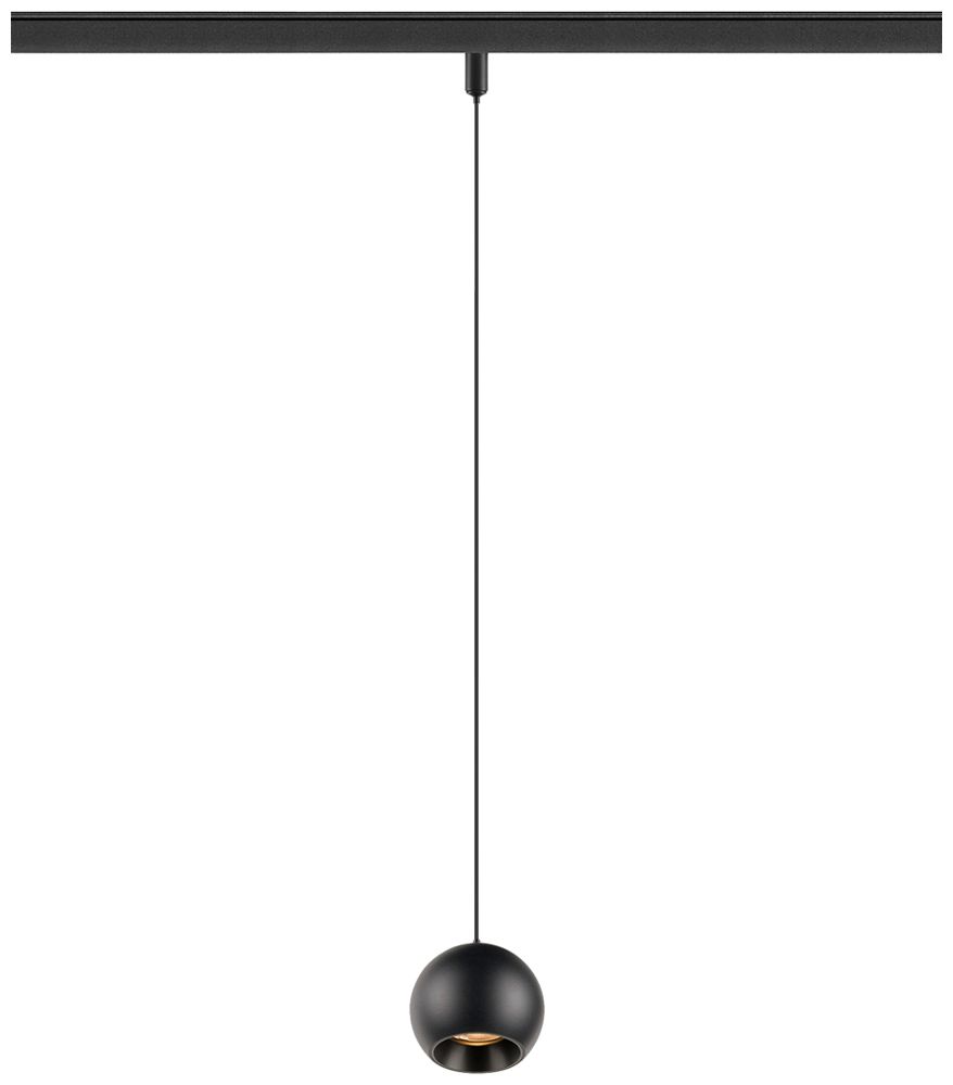 LED-Pendelleuchte SLV LIGHT EYE 2.0 10W 1150lm 2700K DALI Ø75×65mm schwarz